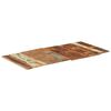 vidaXL Tampo mesa retangular 60x120cm 15-16mm madeira recuper. maci&ccedil;a