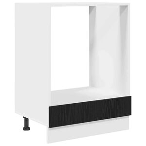 vidaXL Arm&aacute;rio suspenso Carvalho Preto 60 x 46 x 81,5 cm