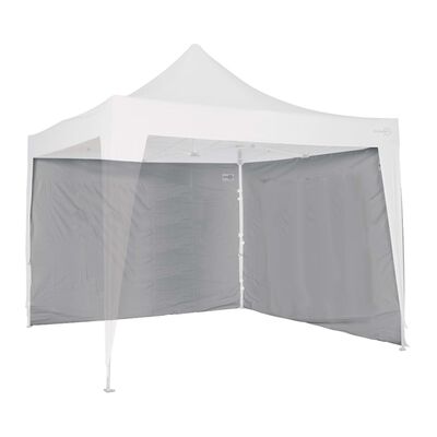 Bo-Camp Parede lateral s/ janela para tenda cinzento 3x2,4 m 4472114