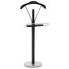 vidaXL Cabide de p&eacute; 45x35x107 cm preto e cinzento