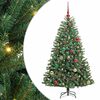 vidaXL &Aacute;rvore de Natal Articulada Artificial Verde 150 cm PVC e Metal