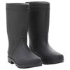 vidaXL Galochas tamanho 38 PVC preto