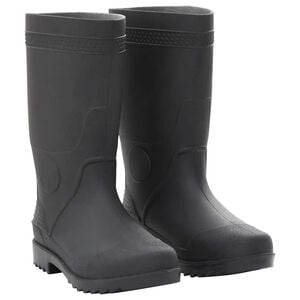 vidaXL Galochas tamanho 38 PVC preto