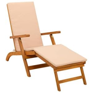 vidaXL Espregui&ccedil;adeira Reclin&aacute;vel e Dobr&aacute;vel 55 x 146 x 91 cm