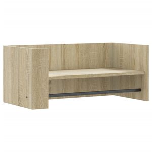 vidaXL Prateleira parede 70,5x35x30,5cm deriv. madeira carvalho sonoma