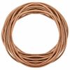 vidaXL Corda de Couro Castanho &Oslash;2,5 mm x 50 m Couro