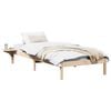 vidaXL Estrutura da Cama Natural 90 x 190 cm