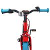 vidaXL Bicicleta Infantil 20 Polegadas para 6-11 Anos Vermelho