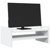 vidaXL Suporte para monitor 50x27x20 cm derivados de madeira branco