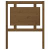 vidaXL Cabeceira de cama 80,5x4x100 cm pinho maciço castanho mel