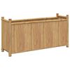 vidaXL Vaso/floreira de jardim 100x30x50 cm bambu