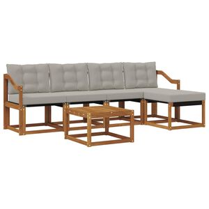 vidaXL Conjunto de Sof&aacute;s para Exterior 6 unid.