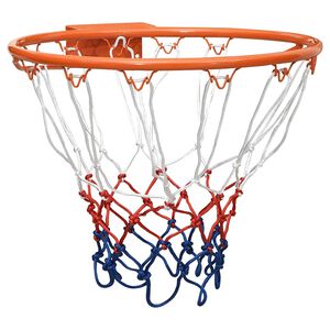vidaXL Cesto de basquetebol 39 cm a&ccedil;o laranja