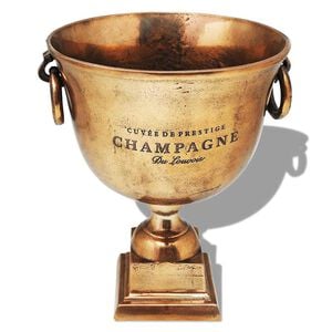 vidaXL Frap&ecirc; estilo ta&ccedil;a trof&eacute;u em cobre castanho