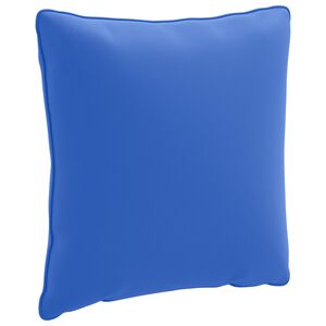 vidaXL Almofada de Costas em 1 Pe&ccedil;a PUTTEN 100% Poli&eacute;ster Azul Royal