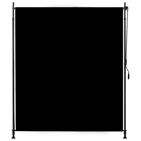 vidaXL Estore de rolo para exterior 200x270 cm antracite