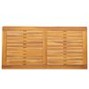vidaXL Tampo de Mesa &Oacute;leo Natural 110 x 55 x 2 cm