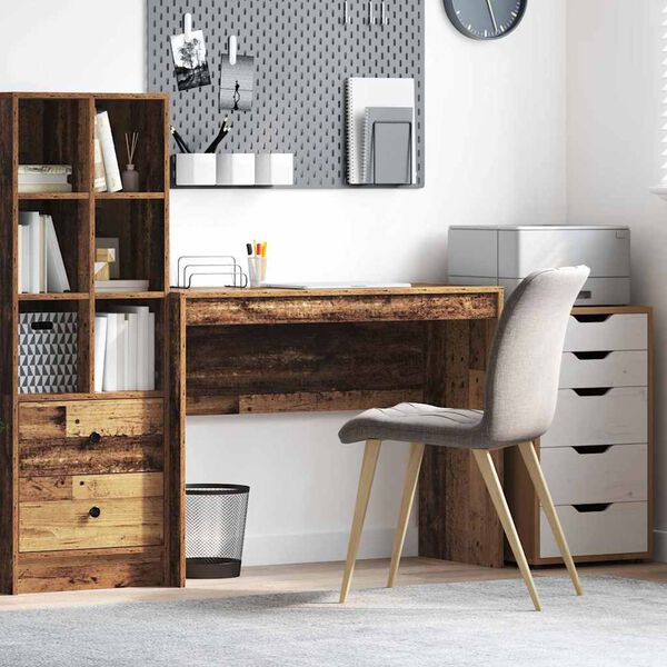 vidaXL Mesa Madeira antiga 100 x 40 x 76 cm