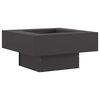 vidaXL Bowl de Fogo Preto A&ccedil;o resistente &agrave;s intemp&eacute;ries