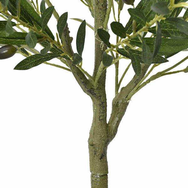 vidaXL Oliveira artificial 700 folhas 180 cm verde