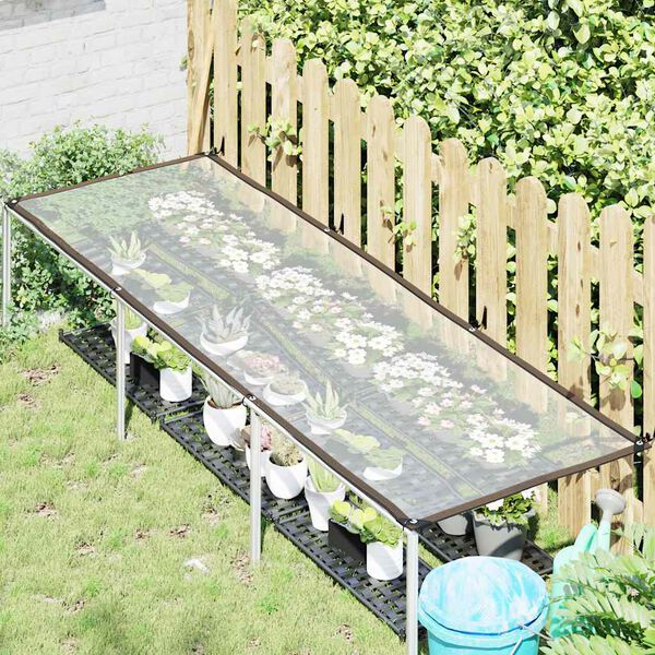 vidaXL Cobertura Vegetal com Ilh&oacute;s 1x3 m Polietileno