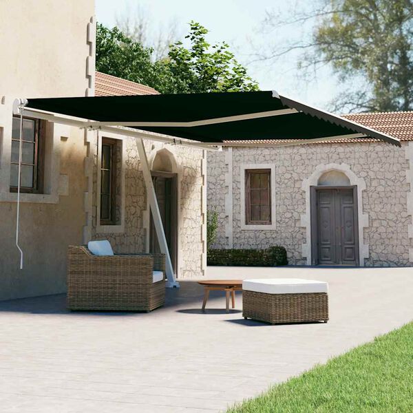 vidaXL Toldo autom&aacute;tico independente 600x300 cm antracite
