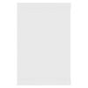 vidaXL Prateleiras parede forma de cubo 6 pcs derivados madeira branco