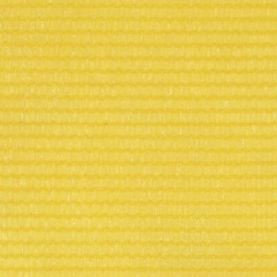 vidaXL Tela de varanda 90x500 cm PEAD amarelo