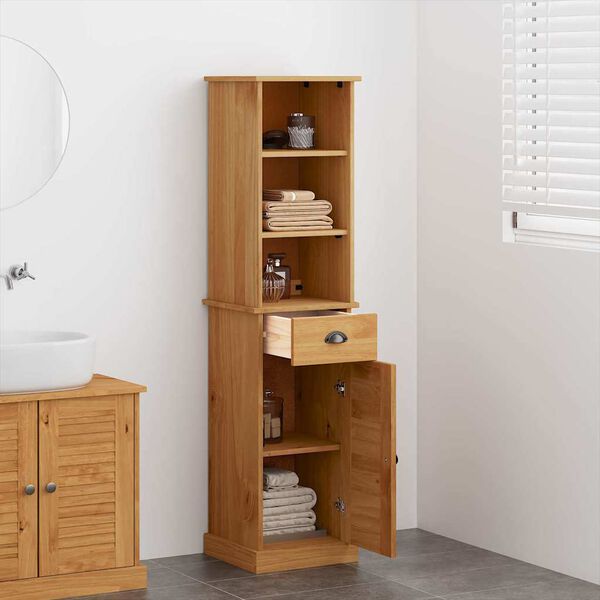 vidaXL Conjunto de M&oacute;veis para Banheiro com gaveta VIGO 2 pcs