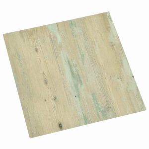 vidaXL Pranchas de Piso Autoadesivo Marrom Claro 30,5 x 30,5 cm
