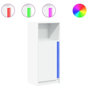 vidaXL Aparador 42,5x34x100 cm madeira processada branco