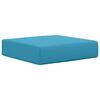 vidaXL Almofada de Assento Externa Azul Royal 40 x 40 x 8 cm