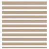 vidaXL Cortina de zebra 140x100 cm largura do tecido 135,9cm poli&eacute;ster