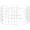 vidaXL Compostor de jardim &Oslash;100x50 cm a&ccedil;o galvanizado