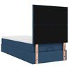 vidaXL Cama otomana com colch&atilde;o 100x200 cm tecido azul