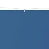 vidaXL Toldo vertical 60x800 cm tecido oxford azul