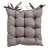 Almofada de assento Madison Toscane Basic 46x46 cm Taupe