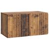 vidaXL Gabinete de TV de Parede 59,5 x 31 x 30 cm Madeira antiga