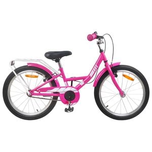 vidaXL Bicicleta Infantil 18 Polegadas para 5-7 anos Rosa