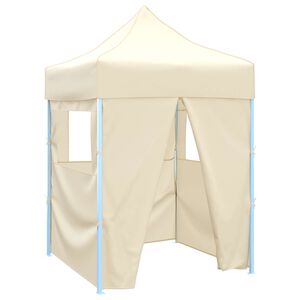 vidaXL Tenda de Festa 200 x 200 x 315 cm Creme Tecido Oxford