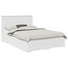 vidaXL Estrutura da Cama Branco 150 x 200 cm Derivados de Madeira