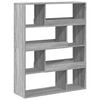 vidaXL Estante 100x33x125,5 cm derivados de madeira cinzento sonoma