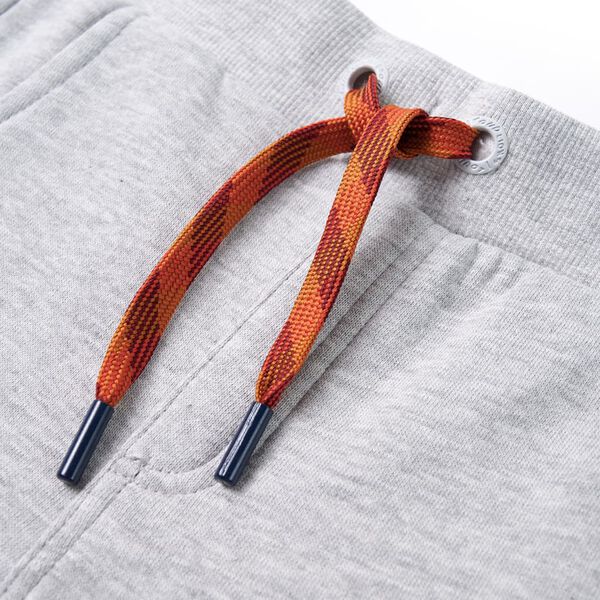 Calças de fato de treino para criança cinzento mesclado 104