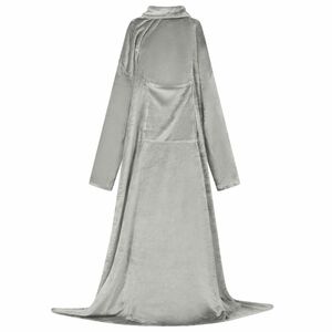 vidaXL Sweatshirt manta Cinzeto Flanela