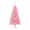 vidaXL &Aacute;rvore de Natal com 150 LEDs com suporte Rosa 150 cm PVC