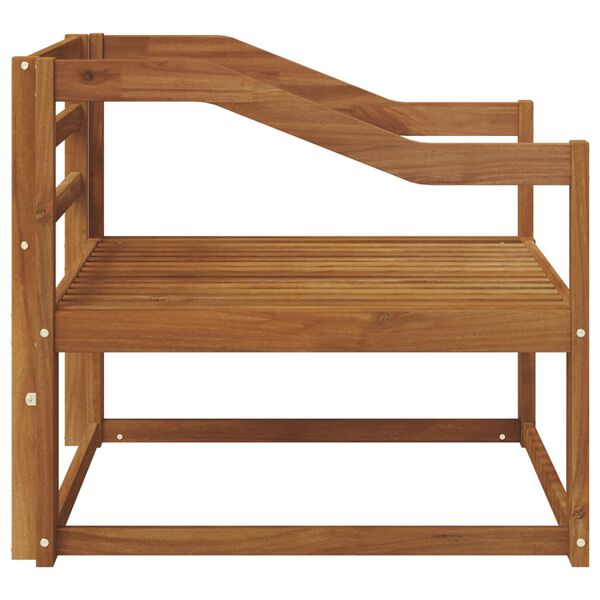 vidaXL Sof&aacute; M&eacute;dio Externo Madeira S&oacute;lida de Ac&aacute;cia Natural