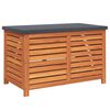 vidaXL Caixa de arruma&ccedil;&atilde;o para jardim 90x48x55 cm eucalipto maci&ccedil;a