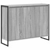 vidaXL Arm&aacute;rio lateral Cinza Sonoma 96,5 x 30 x 75 cm