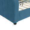 vidaXL Sof&aacute;-cama 80x200 cm veludo azul