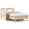 vidaXL Cama sem colch&atilde;o 90x190 cm madeira de pinho maci&ccedil;a
